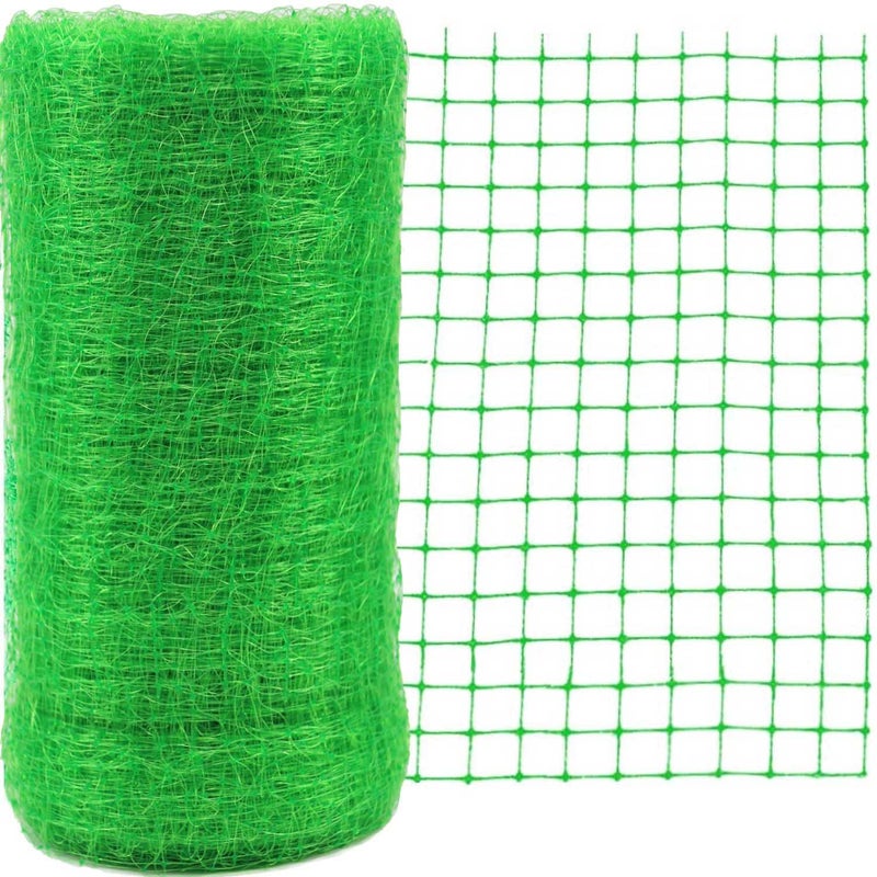 UWIOFF Garden Netting 7 x 100 FT Bird Netting for Garden Protection Green Deer Netting for Plants Fruit Trees Vegetables from Birds Squirrels Other Animals