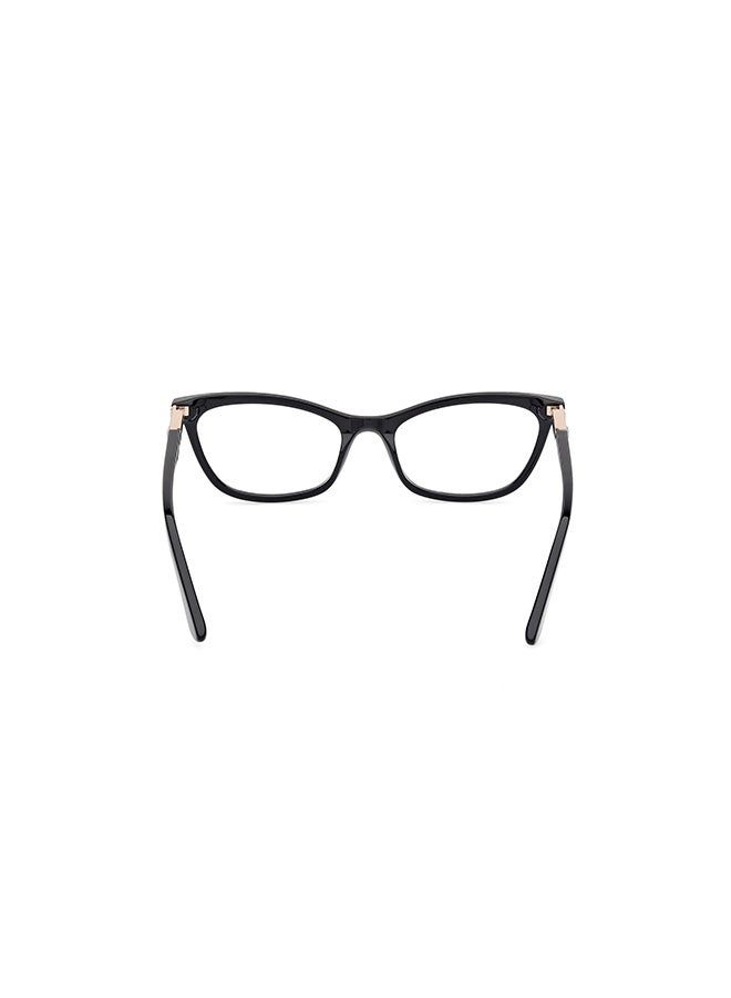 GUESS Women's's Rectangular Eyeglass Frames Shiny Black GUESS GU5019800152 52 mm - Image 4