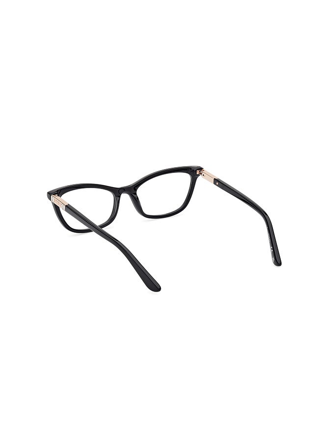GUESS Women's's Rectangular Eyeglass Frames Shiny Black GUESS GU5019800152 52 mm - Image 3