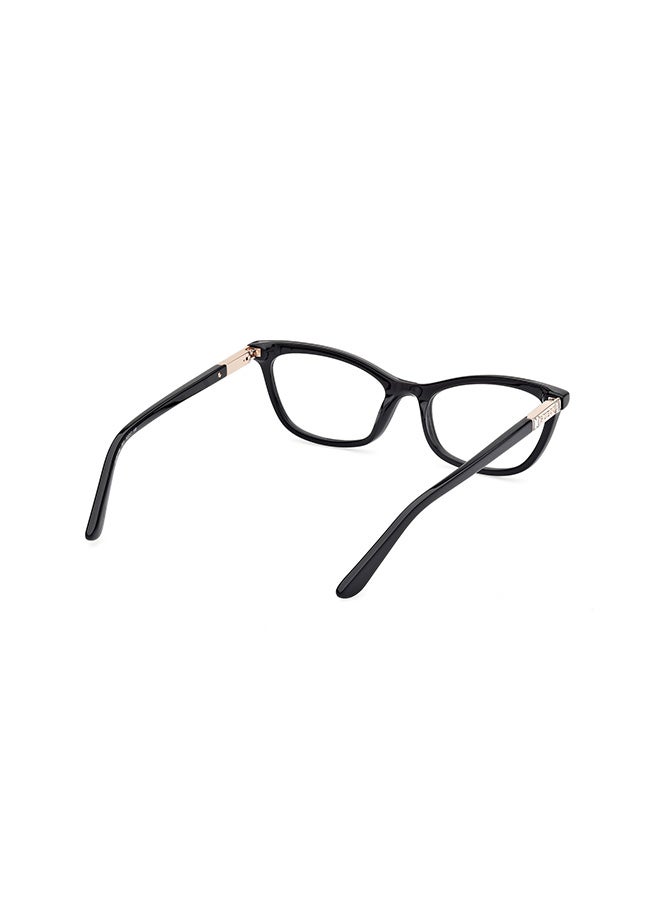 GUESS Women's's Rectangular Eyeglass Frames Shiny Black GUESS GU5019800152 52 mm - Image 5