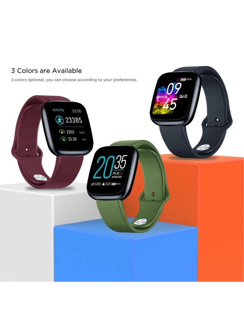 Zeblaze - Newest Zeblaze Crystal 3 Smartwatch Heart Rate Multi Sports Modes Waterproof Better Battery Life GPS Watch For Android/IOS - Image 1