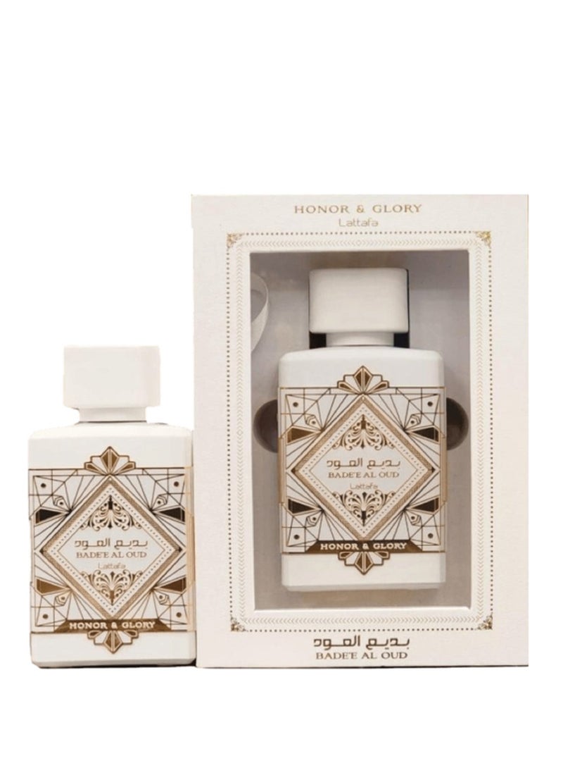 لطافة عطر بادع العود هانر آند جلووري من لاتافا، ماء عطر، 100 مل