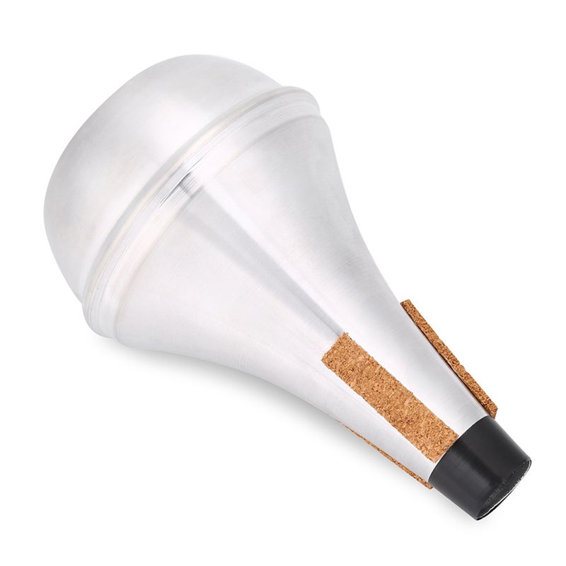 Aluminum Alloy & Cork Strips Practice Trumpet Mute Brasses Musical Instrument Part Accessory - Image 3