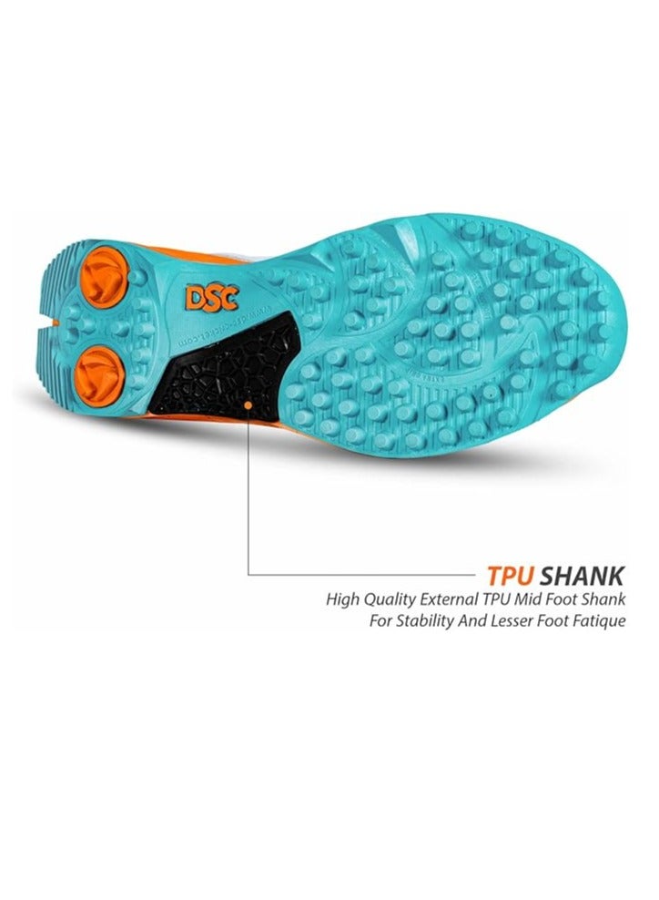 DSC Jaffa 22 Cricket Shoes | Size: 12 UK/13 US/46 EU | For Mens & Boys | Material: Mesh | Breathable Mesh | Non-Slip Sole for Improved Durability for Stability - Image 2