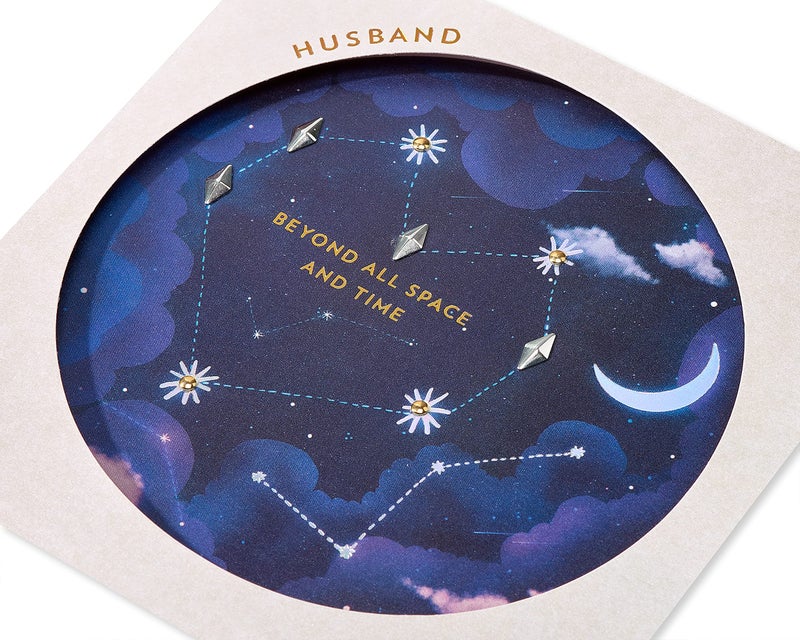 Papyrus Birthday Card for Husband (Space and Time) - Image 5