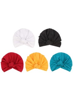 5 Pack Knotted Headwraps For Women African Turban Pre-Knotted Beanie Headwraps Hair Covers - pzsku/Z0C74F35E6EBBA8E760F7Z/45/_/1735213934/c564667f-0daa-455e-869d-415105e314b8