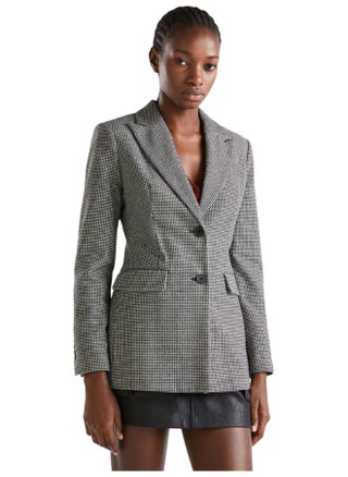 HOUNDSTOOTH JACKET IN WOOL BLEND - pzsku/Z0C74FA3BF3B9FBF934FCZ/45/_/1710333797/f7bf82c6-7df6-4391-a202-5a0b89beab06
