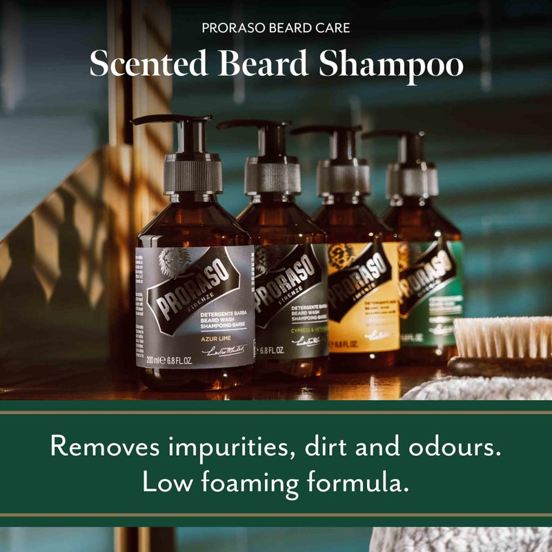 بروراسو غسول اللحية آزور لايم