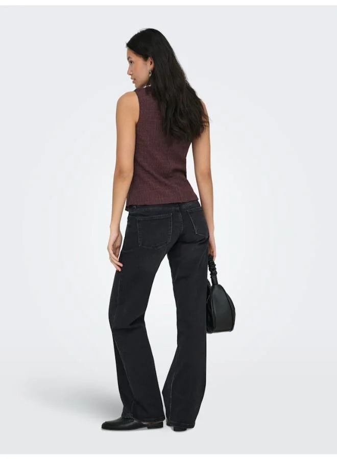 اونلي Onlilse Life Structure Vest Cardigan