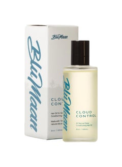 BluMaan BluMaan Cloud Control Hair Oil - Designed for Dry, Frizzy, Straight, or Curly Hair - 100% Natural Men's Hair Strengthening Oil - 59 ml / 2.0 oz  - Image 1