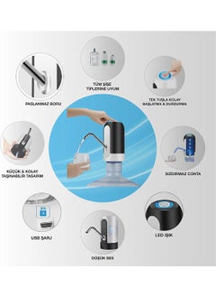Devigo Rechargeable Bottled Water Pump Fast and Quiet Automatic Bottled Water Pump  - Image 2