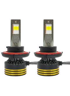 Golden Camel Golden Camel M8 Pro H13 LED Headlight Bulb 120W 15000LM IP65 Waterproof 6500K Cool White Light with Aviation Aluminum Heat Sink 12V–24V DC Car LED Headlamp Conversion Kit (Set of 2)  - Image 2