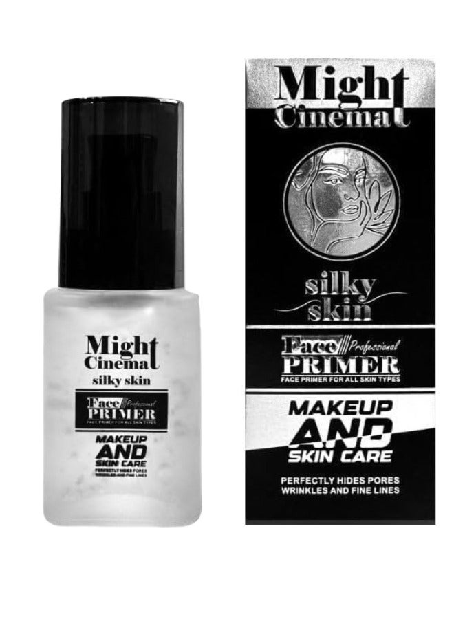 Might Cinema Face Primer, Prime Plus Face Makeup for All Skin Types, Blurs & Fills in Fine Lines, Infused with Vitamin B5 and Hyaluronic Acid, Perfecting & Smoothing,30g - Image 1