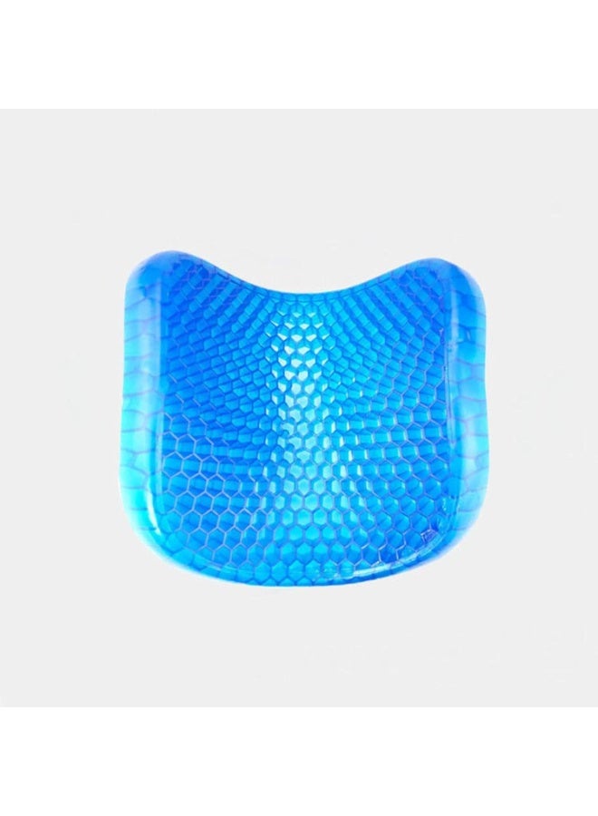 Double Layer Gel Seat Cushion with Non-Slip Cover, Breathable Honeycomb Pressure Relief Cushion for Office Chair, Car Seat and Wheelchair, 39 × 32 × 4 cm - Image 1