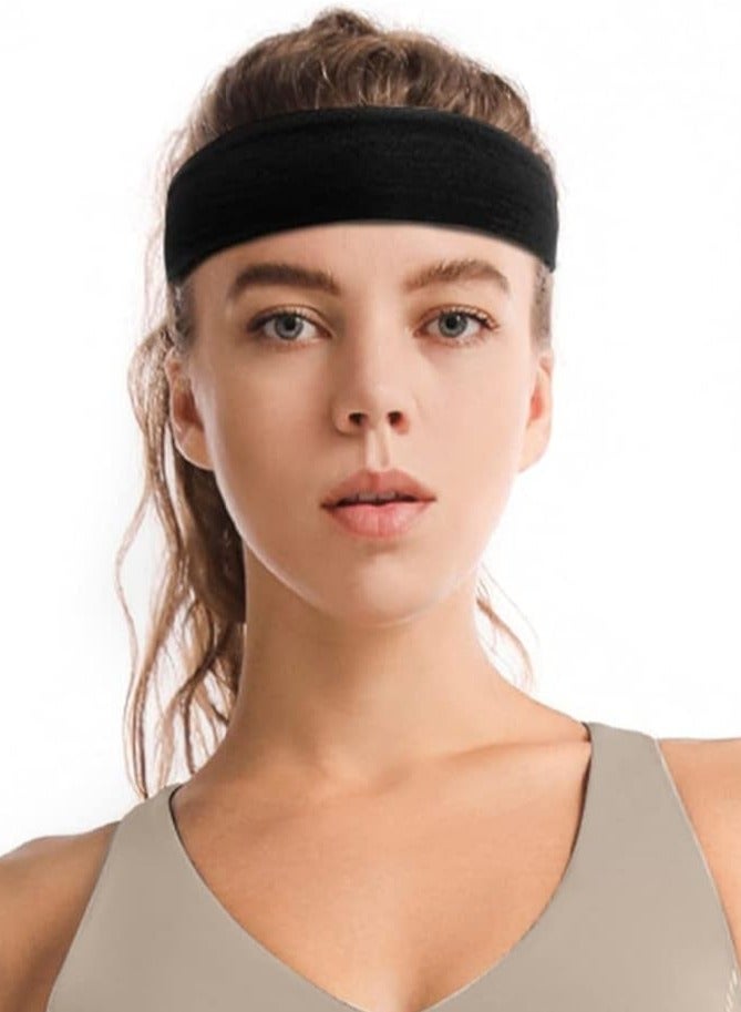 Generic Women's Fabric Headband, Sporty and Fashion Design, Hair Band, Daily Fashion, Black  - Image 1