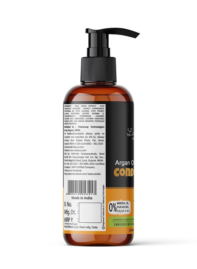 La' Decus INDIA Moroccan Argan Hair Conditioner 200 ml | No Paraben, Silicon and SLS - Image 3