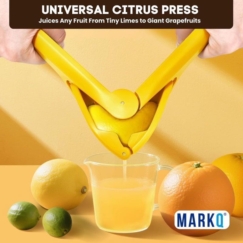 مارك عصّارة ليمون يدوية بلاستيكية:
عصّارة ليمون سهلة العصر تعمل يدويًا، بتصميم قابل للطي لتوفير المساحة أثناء التخزين. تتميز بمقبض مريح للاستخدام، مصنوعة من بلاستيك ABS عالي الجودة، وباللون الأصفر. - Image 5