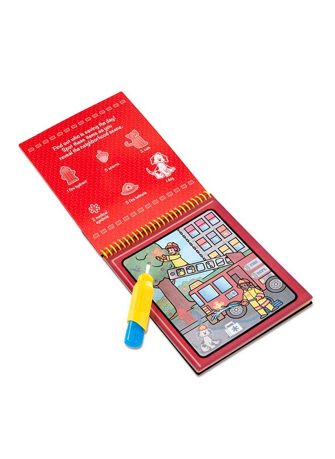 Melissa & Doug Melissa & Doug On the Go Water Wow! Reusable Water-Reveal Activity Pad - Vehicles  - Image 3