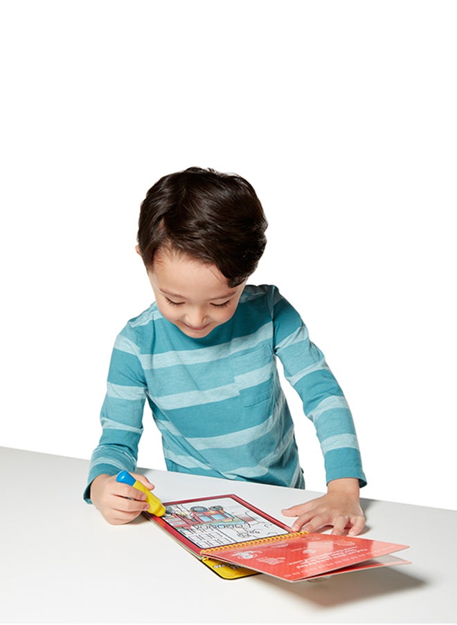 Melissa & Doug Melissa & Doug On the Go Water Wow! Reusable Water-Reveal Activity Pad - Vehicles  - Image 5