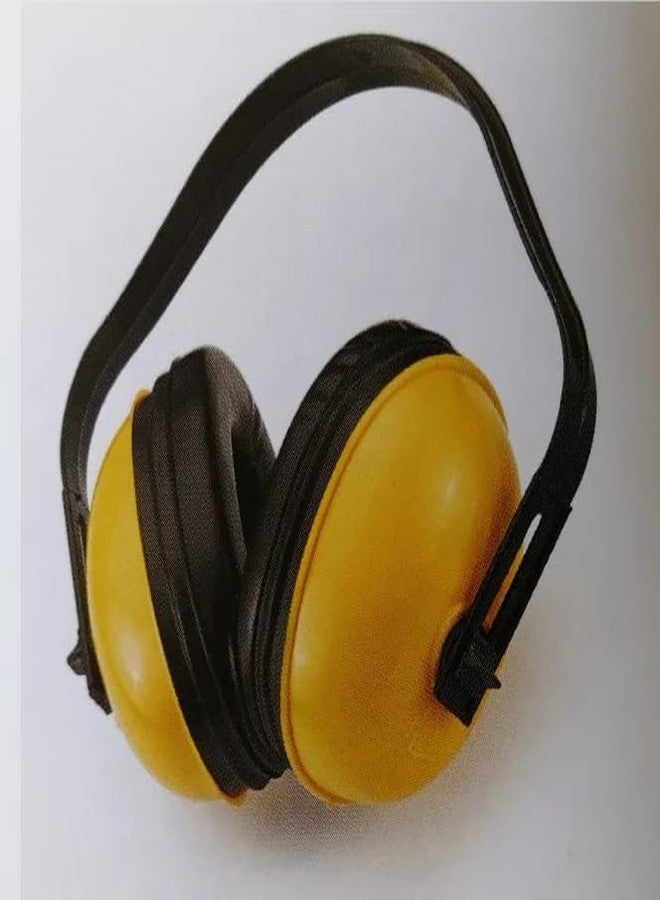 TheMujtaba Earmuff easily fit different head shapes/sizes Hearing Protection Lighter Weight & um Hearing Protection Yellow & Black (Pack Of 1) - Image 2