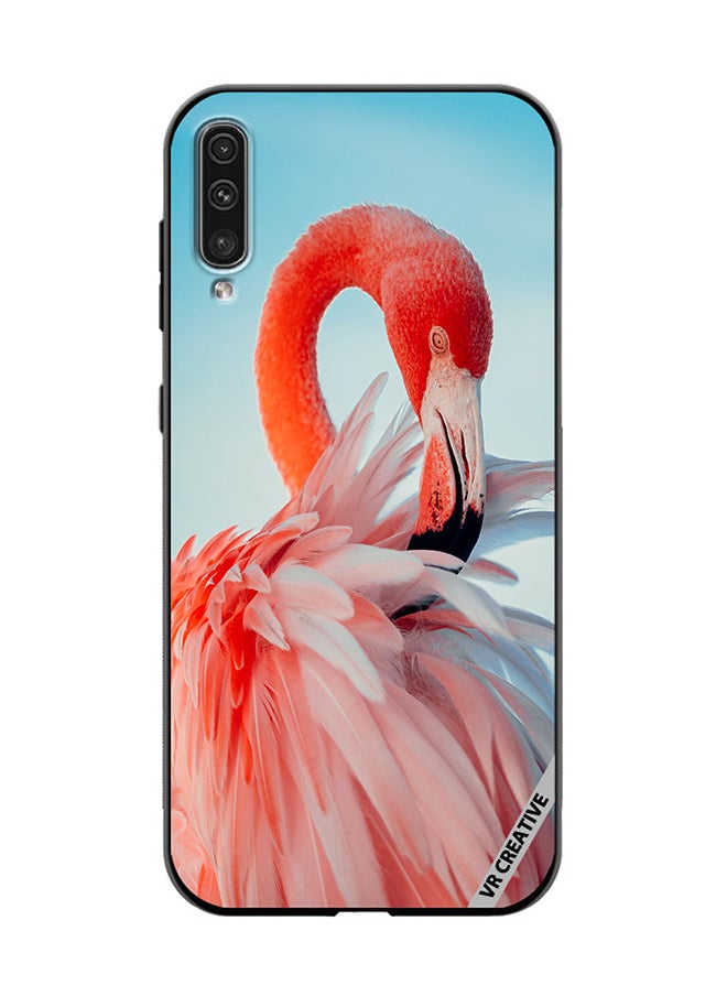 VR CREATIVE - Protective Case Cover For Samsung Galaxy A50/A50s Flamingo Design Multicolour - Image 1