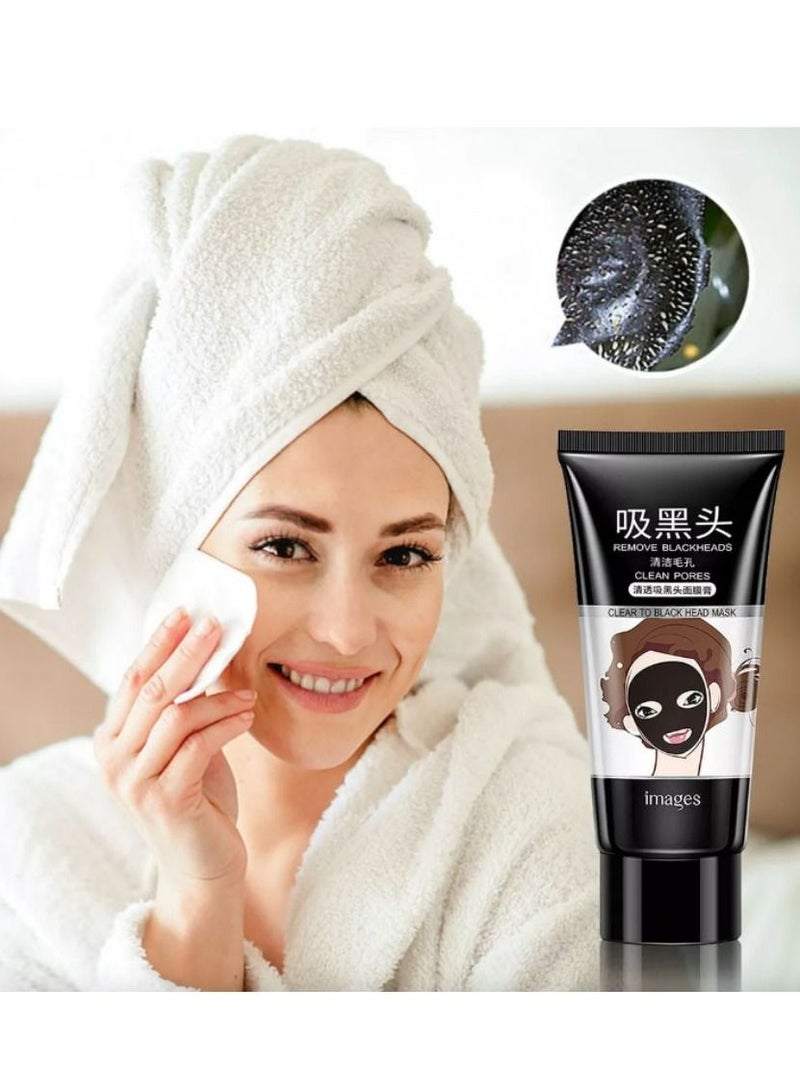 إميجز قناع الوجه الشفاف الذي يمتص الرؤوس السوداء 60 جم - Image 1