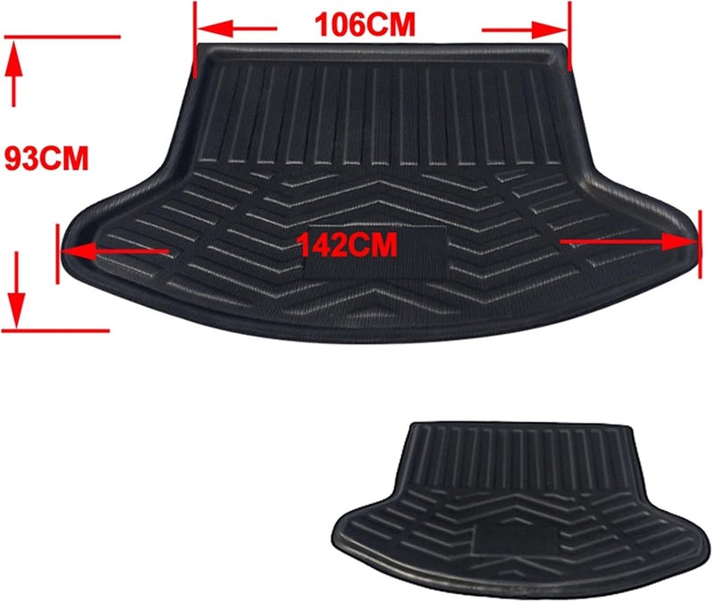 Wivplex Heavy-Duty Trunk Mat for Mazda CX-5 - Image 2