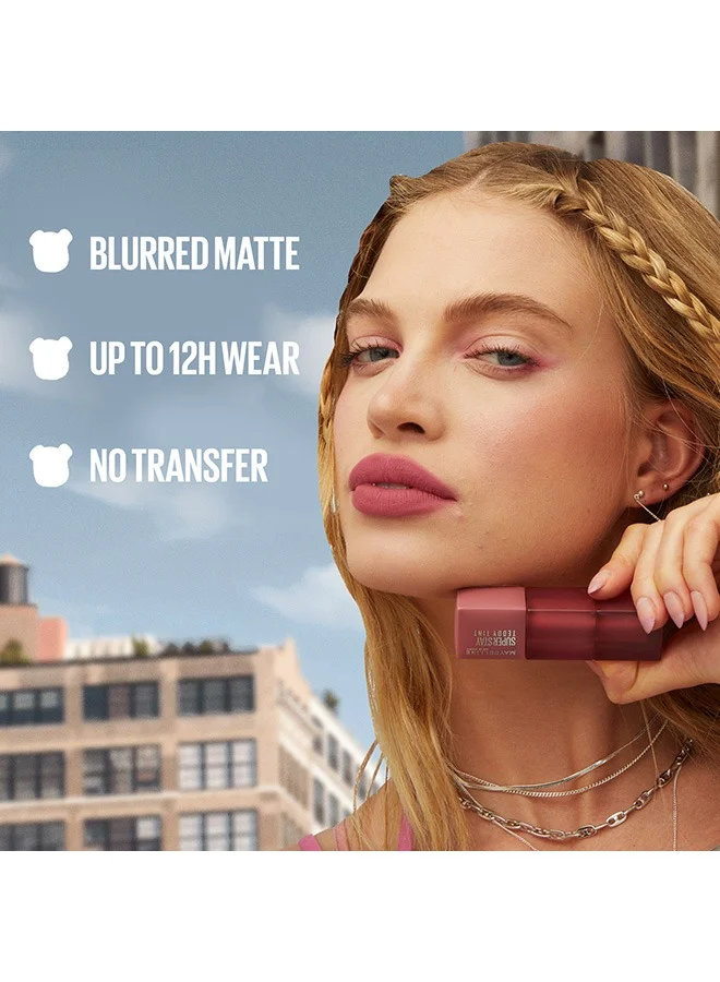MAYBELLINE NEW YORK Maybelline New York, Super Stay Teddy Tint Plushwear and Transferproof 10 CURRENT MOOD