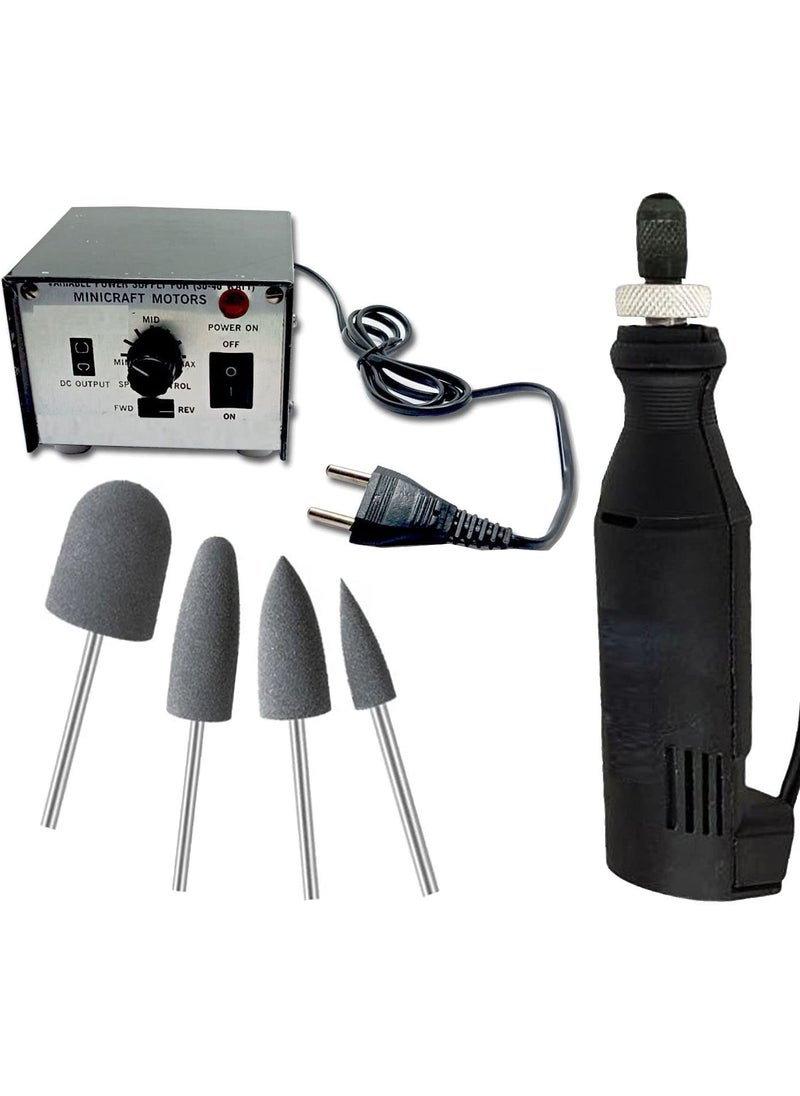 DIY Crafts DIY Crafts 16x Stones Red Polisher Tools Minicraft MachineMini Drill Machine With 12V Speed And Direction Control Stabilizer Elimeter Box Adjustable Spe 16x Stones Red Polisher  - Image 1