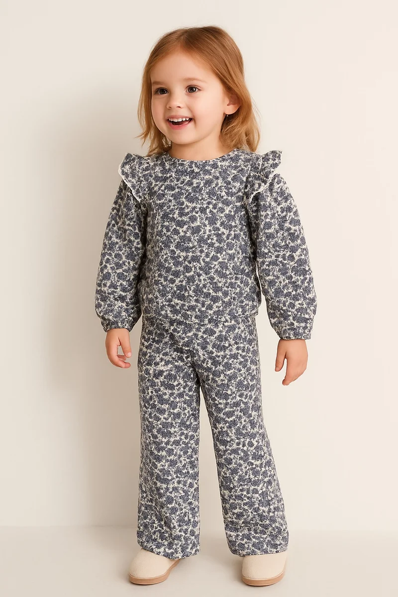 Dirkje Dirkje Junior Girls 2-Piece Sweatshirt and Leggings Set