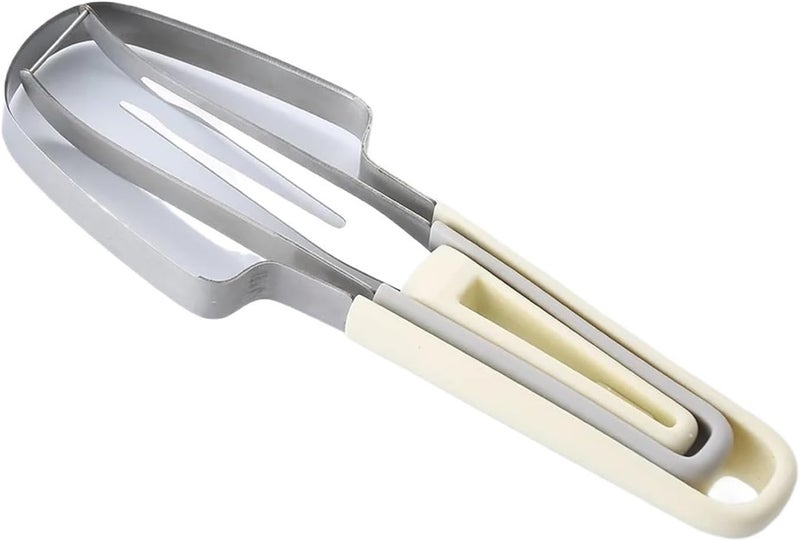 3-in-1 Watermelon Fork Slicer Cutter, Stainless Steel Fruit Cutting Tool Knife Set Compatible For Home Kitchen(B) - Image 1