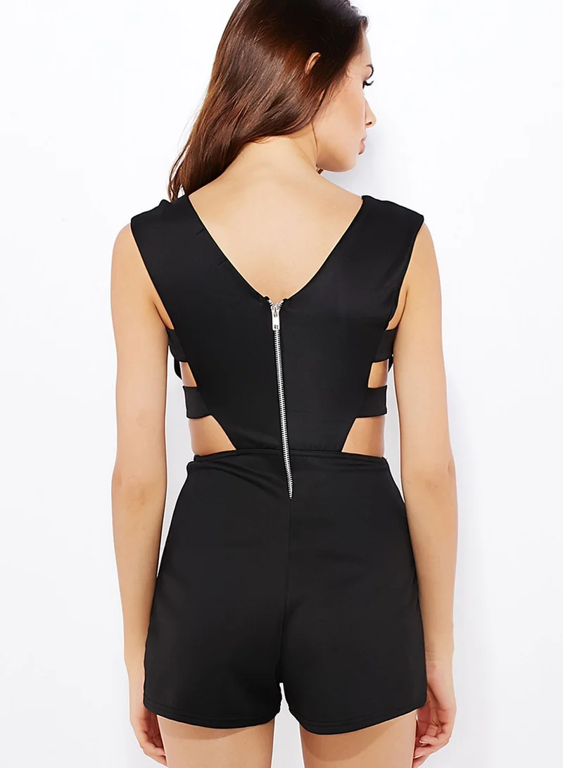 Ginger Cage Back Playsuit