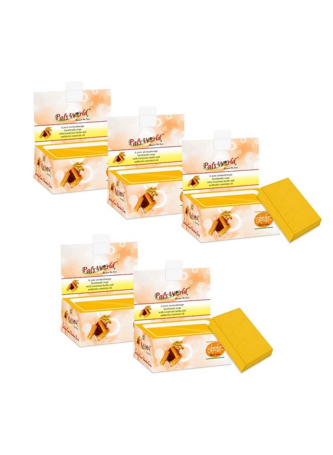 Pal's World Dr.Pallavi Naturo Care Handmade Soap For Glowing Skin Formula Pack Of 5 - Image 1
