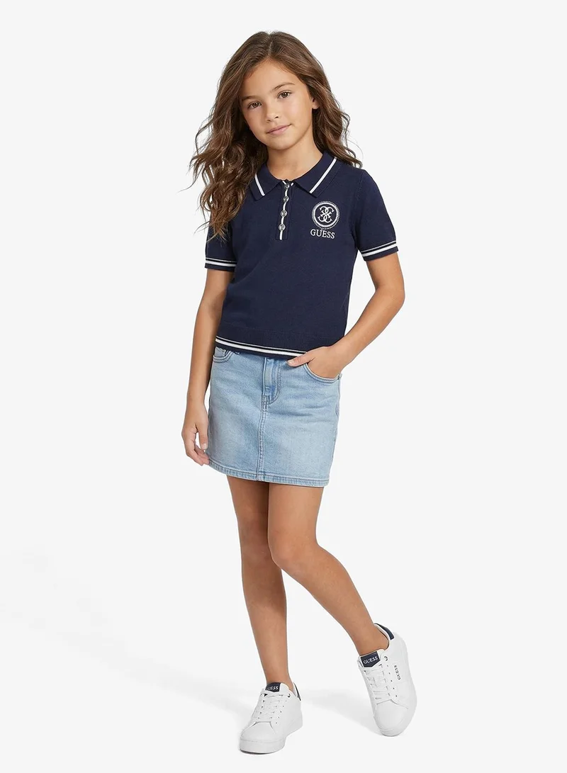 GUESS Infant Crew Neck T-Shirt And Pants Set