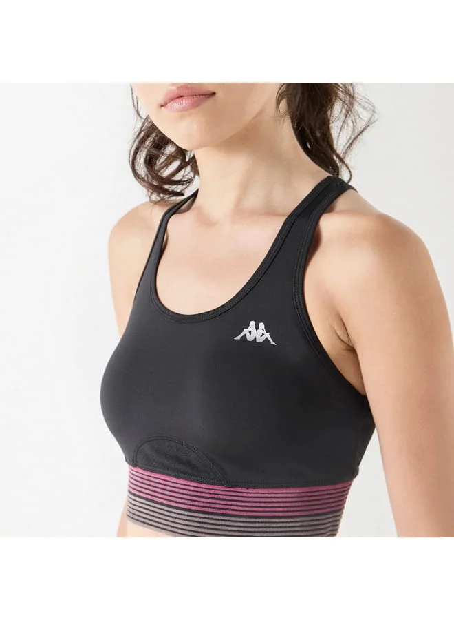 Kappa Kappa Sports Bra with Racerback