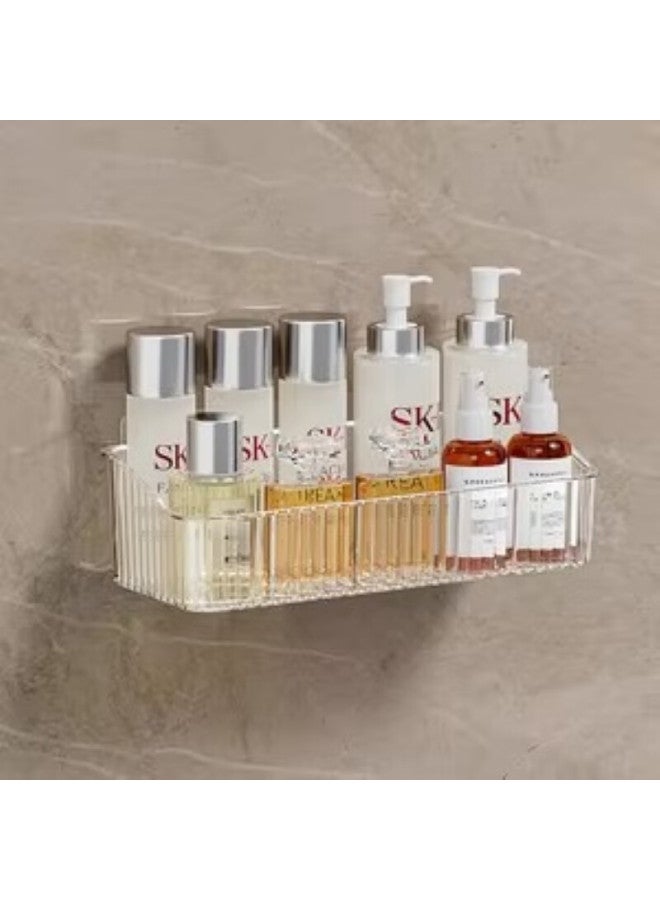 Muya Bathroom Storage Rack, Toilet Wall-mounted Organizer, Washroom Vanity Shelf, Wall-mounted Cosmetic Storage Rack - Image 3