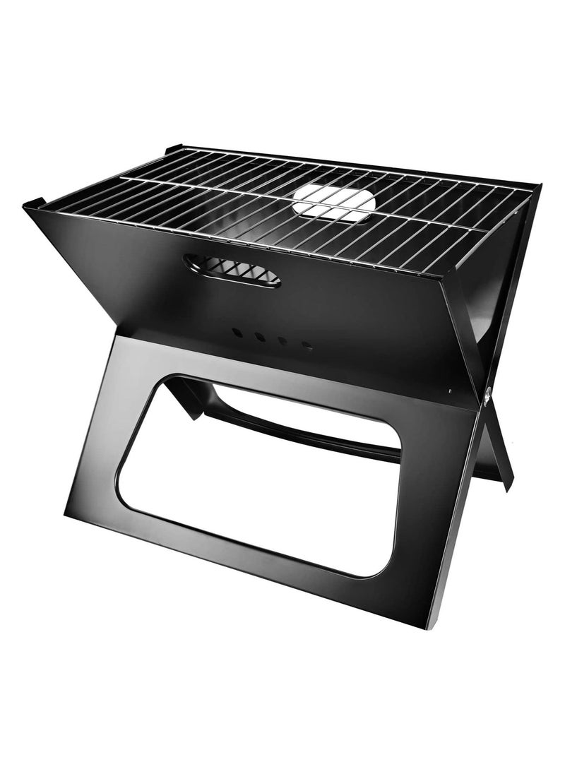 Generic - Foldable Grill for outdoor places black - Image 1