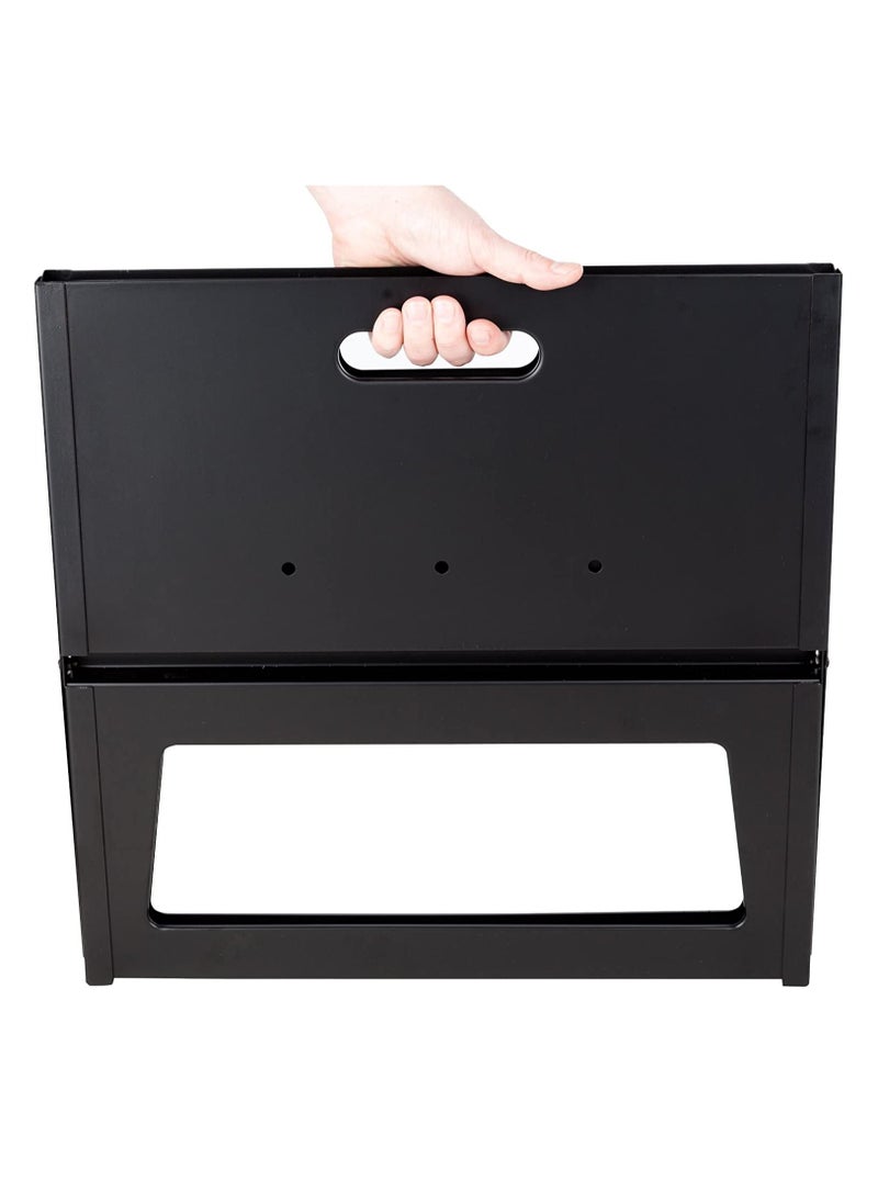 Generic - Foldable Grill for outdoor places black - Image 1