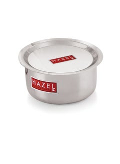 هايزل وعاء طهي حثي HAZEL مع غطاء | وعاء طهي ألومنيوم سعة ٥٣٠٠ مل مع غطاء | قاعدة حثي من الألومنيوم | مجموعة من الأواني مع غطاء  - Image 1