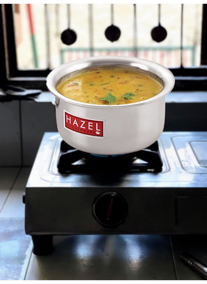 هايزل - وعاء طهي حثي HAZEL مع غطاء | وعاء طهي ألومنيوم سعة ٥٣٠٠ مل مع غطاء | قاعدة حثي من الألومنيوم | مجموعة من الأواني مع غطاء - Image 1