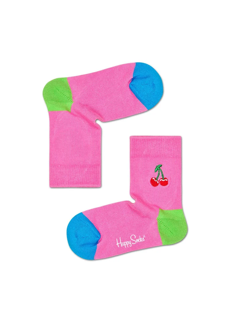 Happy Socks 2-PACK KIDS ICE CREAM &amp; FRUIT SOCKS GIFT SET
