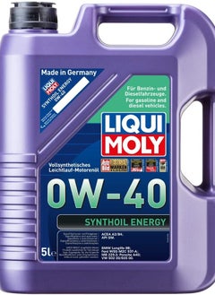 Liqui Moly Syntoil 0W40 Engine Oil 5Ltr - pzsku/Z0C76B6A87B788C0E09DEZ/45/_/1711816960/e1e45d54-e613-4e45-9bd9-bf9bb0d2c80e