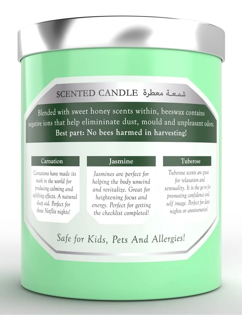 شاور سينتس Shower Scents Always Forever Beeswax 3 - Wick Scented Candle 410g