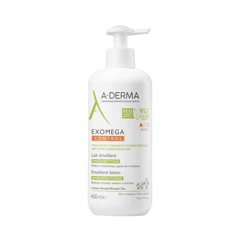 A-DERMA Aderma Exomega Emollient Shower Cleansing lotion 500ml  - Image 1