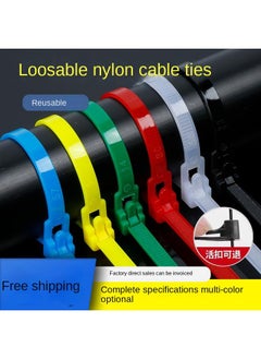 Bluejw Buckle Nylon Tie Removable Recycling Loosable Industrial Grade Buckle Nylon Tie Buckle  - Image 1