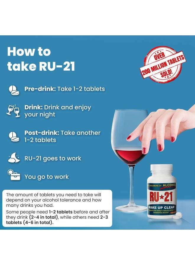 RU-21 Dietary Supplement (120-Pill Bottle) - Image 5