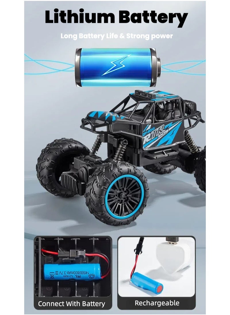High-Speed Off-Road Remote Controlled Car RC Car for Age 6+ Years kids, Electric Toy Car RC Vehicle Truck for Boys and Girls  - Image 3