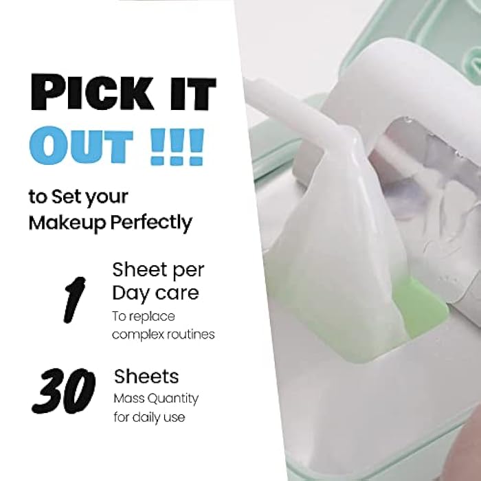 DEWYTREE Pick and Quick Refreshing Aqua Mask 30 Sheets | Moisturizing Sheet Masks for Face w/Hyaluronic Acid | Gentle Korean Sheet Mask Skin Care w/Amino Acids | Hydrating Face Mask Sheets - Image 3