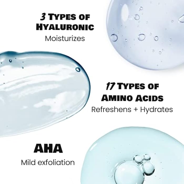 DEWYTREE Pick and Quick Refreshing Aqua Mask 30 Sheets | Moisturizing Sheet Masks for Face w/Hyaluronic Acid | Gentle Korean Sheet Mask Skin Care w/Amino Acids | Hydrating Face Mask Sheets - Image 4