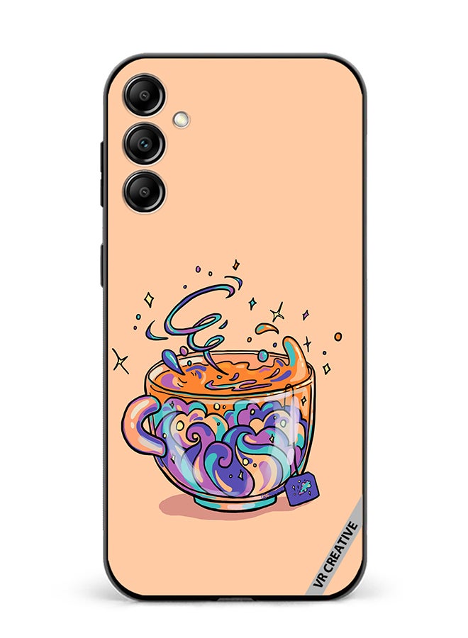 VR CREATIVE Protective Case Cover For Samsung Galaxy A15 5G/A15 Tea Design Multicolour - Image 1
